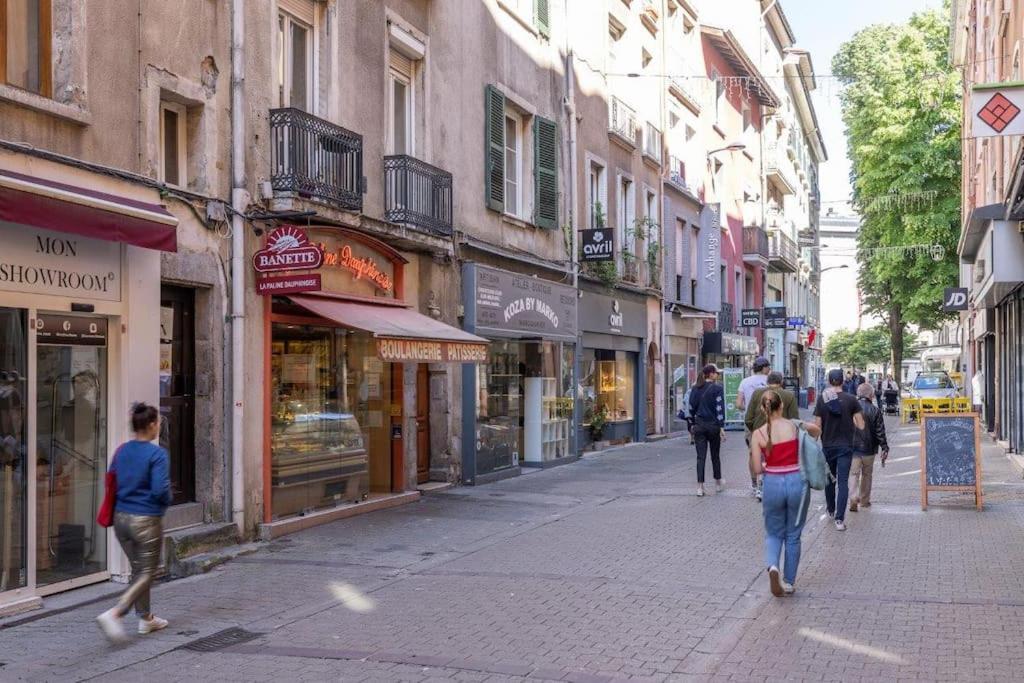 Appartement Cosy Dans Les Rues Pietonnes Гренобъл Екстериор снимка